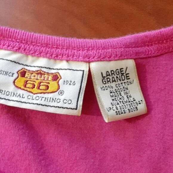 Route 66 size large pink Las Vegas t-shirt * - Picture 4 of 10